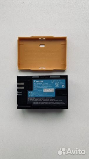 Оригинальный аккумулятор canon LP-E6