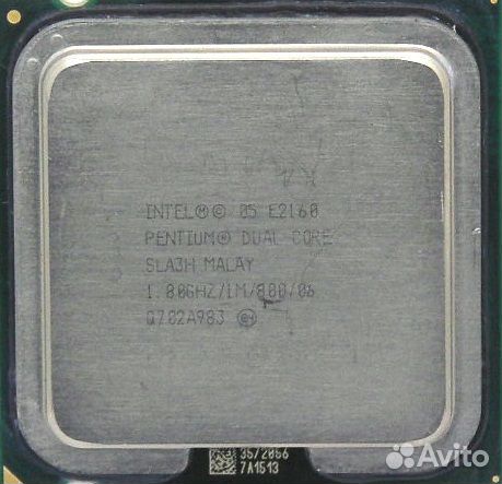 Процессор Intel Dual Core E2160 1,8/1М/800 (Socket