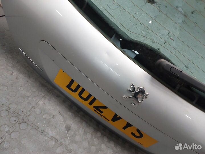 Крышка багажника Peugeot 207, 2012