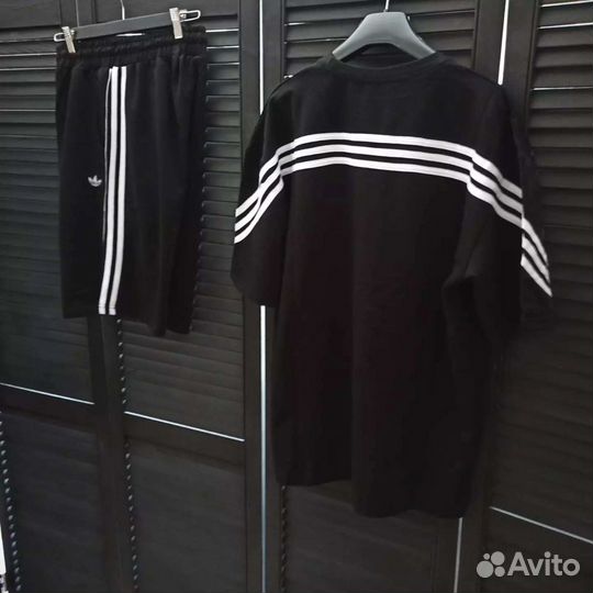 Летние костюмы Adidas оверсайз