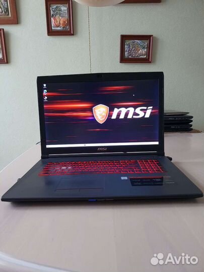 MSI GV72 8RC 040UA i7-8750H/8Gb/1Tb/1050Ti Гаранти