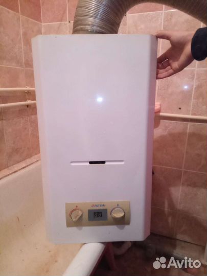 Газовая колонка нева бу