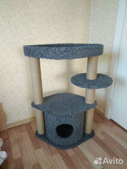 Когтеточка домик для кошки