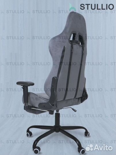 Компьютерное игровое кресло геймерское с массажем