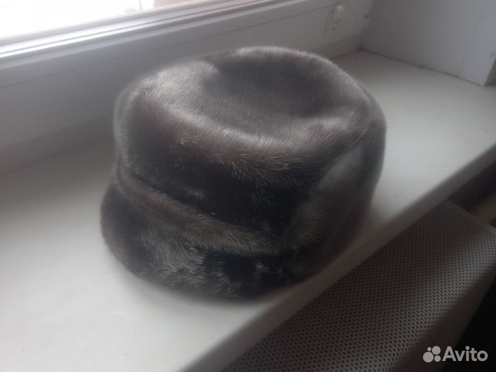 Меховая мужская кепка из нерпы