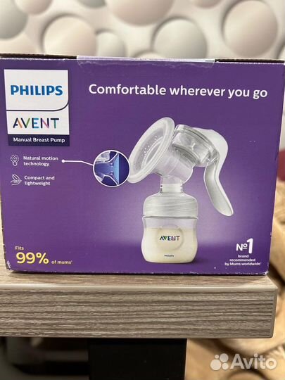 Молокоотсос avent ручной
