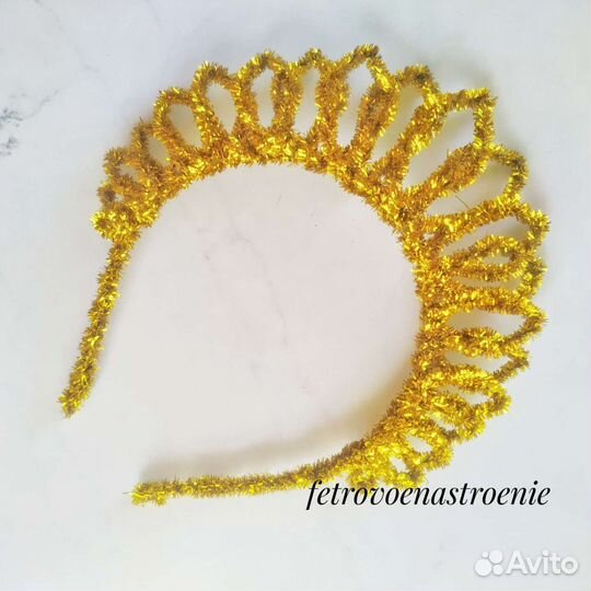 Ободок на Новый год 