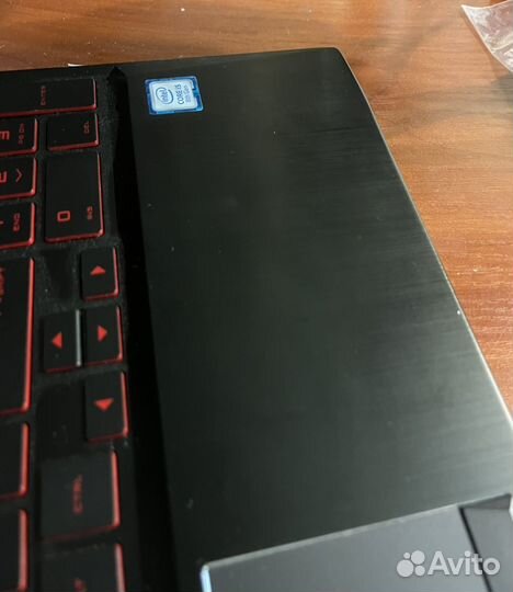 Игровой ноутбук HP omen 15-dc rtx2060 i5 ddr4 16gb