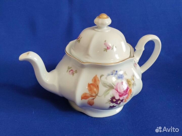 Чайный сервиз Богемия, Мейсенский букет, Чехия