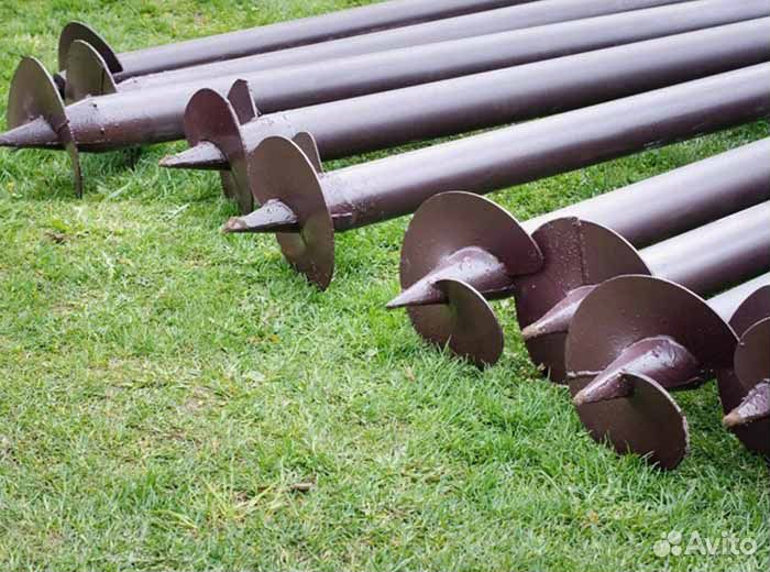 Винтовые сваи, фундамент