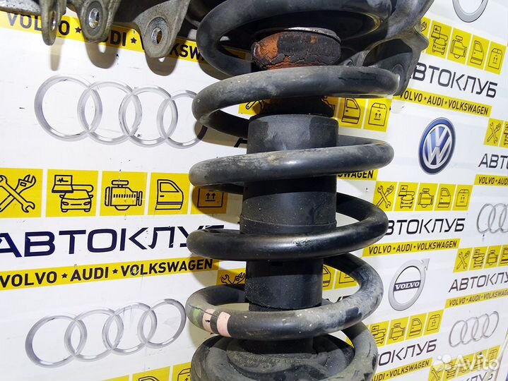 Амортизаторы передние+пружины Ауди A4 А4 B7 Б7 к-т