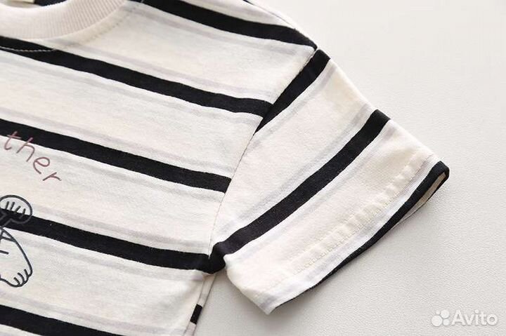 Детский костюм (футболка + шорты) 80-120см