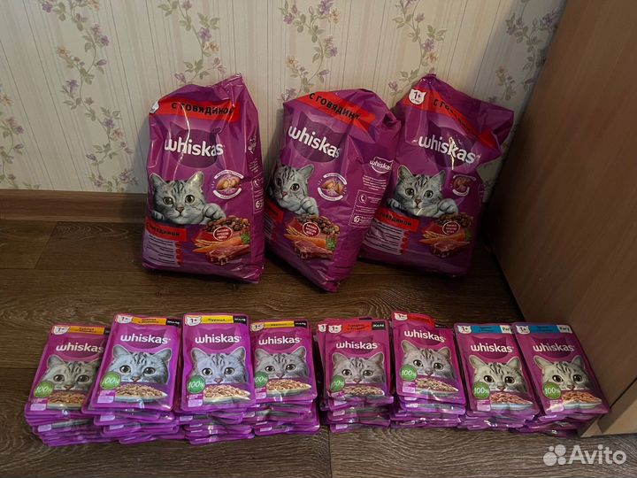 Корм для кошек whiskas