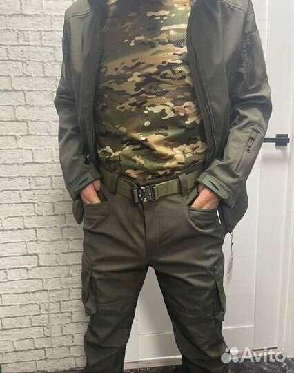 Тактический костюм softshell осень