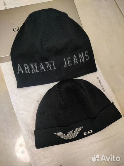 Шапки Armani jeans, Emporio Armani оригинал шерсть