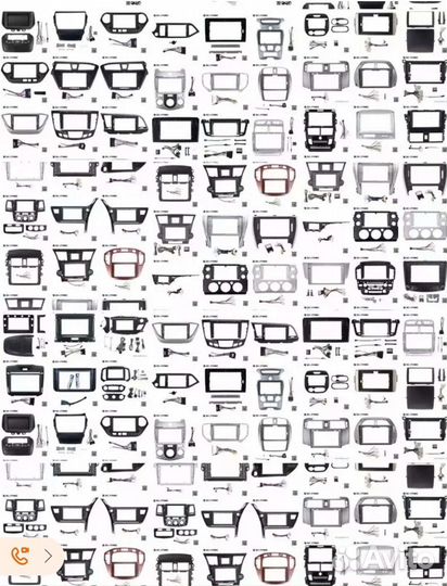 Рамки на андроид магнитолы