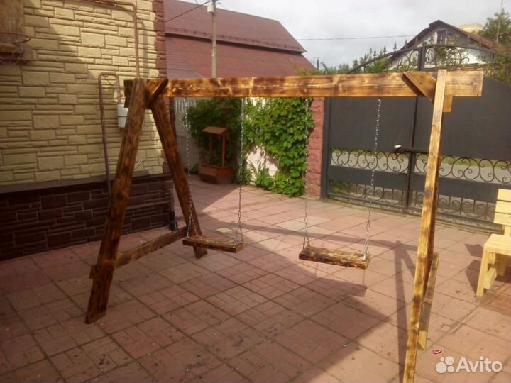 Качели детские двойные