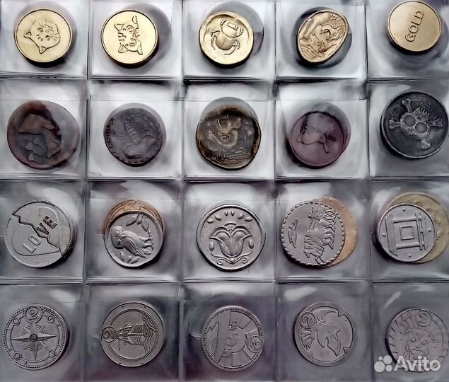 Продам жетоны магазинов магнит и пятёрочка