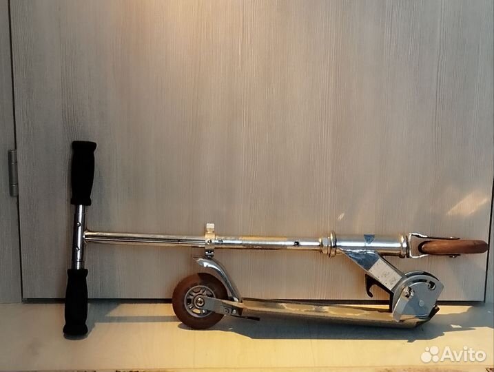 Самокат детский двухколесный б/у складной