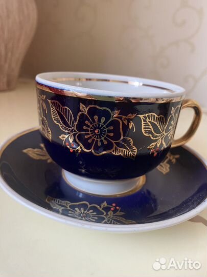 Чашка с блюдцем СССР