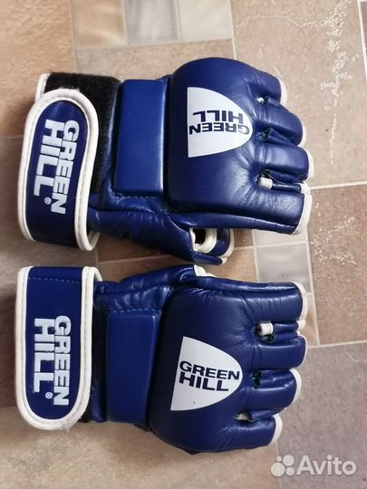 Перчатки для MMA green hill