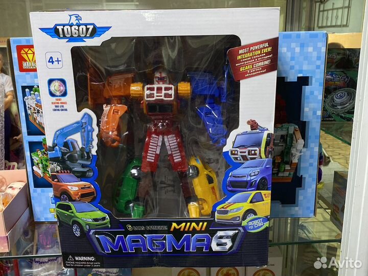 Магма 6 тобот трансформер