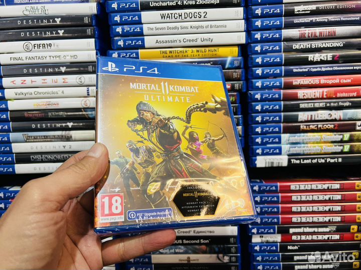 Mortal kombat 11 ultimate ps4 новый диск