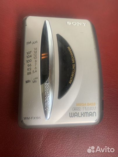 Кассетный плеер sony walkman