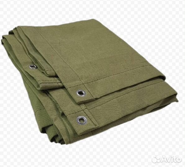 Брезентовые шторы с крепежом