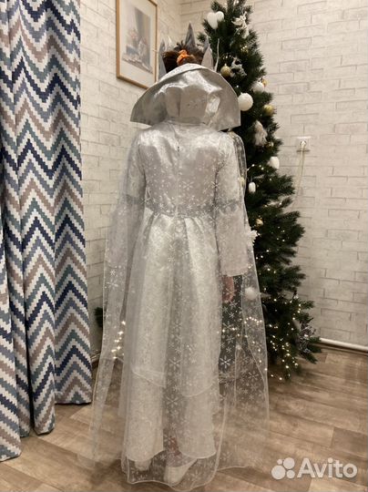 Костюм снежная королева 128