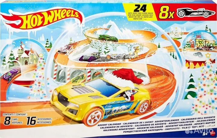 Адвент календарь Hot Wheels HTG00