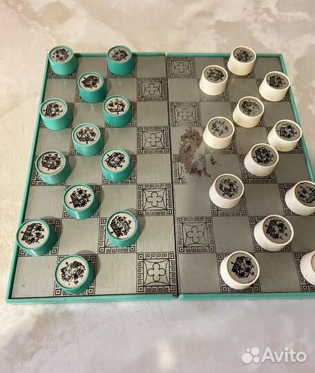 Магнитные шашки(ссср)