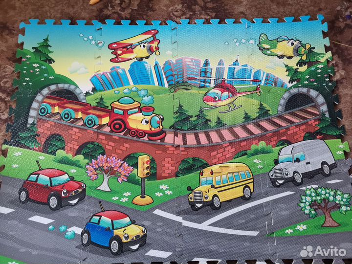 Мягкие большие пазлы