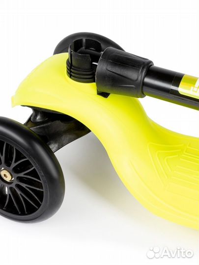 Самокат детский baby лимонный