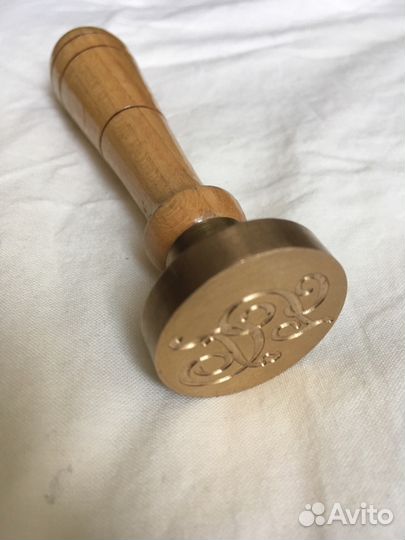 Металлические печати для пластилина и сургуча