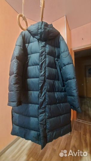 Пуховик зимний мужской удлиненный