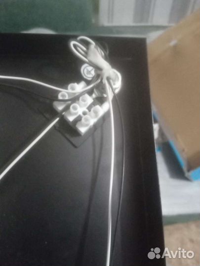 Светильник потолочный светодиодный новый нерж.хрус