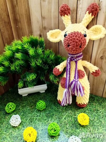 Вязаные плюшевые игрушки ручной работы
