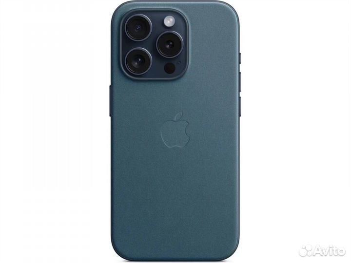 Клип-кейс iPhone 15 Pro FineWoven Case MagSafe Син