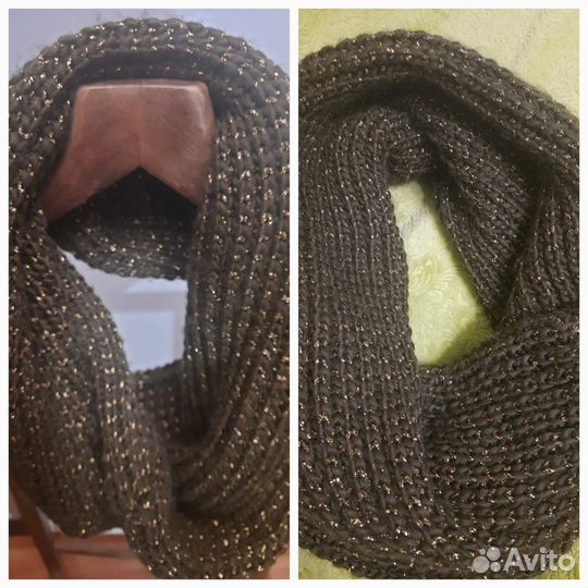 Снуд шарф женский