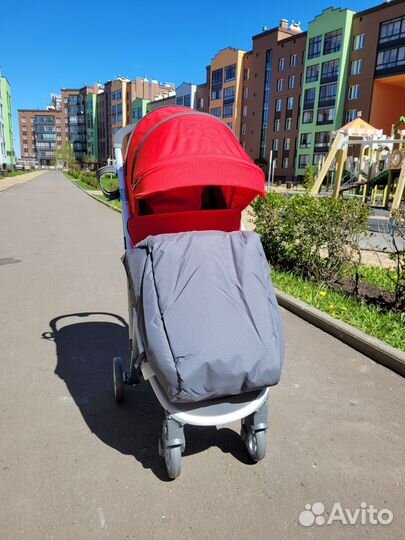 Новая легкая прогулочная коляска, легкое сложение