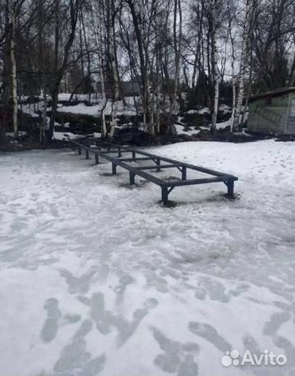 Свайно винтовой фундамент
