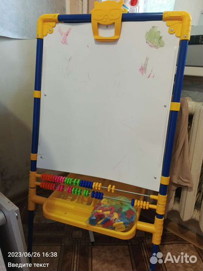 Мольберт доска с буквами