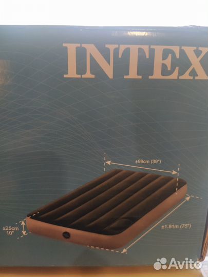 Надувной матрас intex