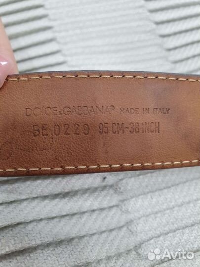 Dolce gabbana ремень оригинал