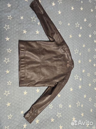 Кожаная куртка мужская