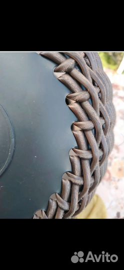 Кашпо из ротанга