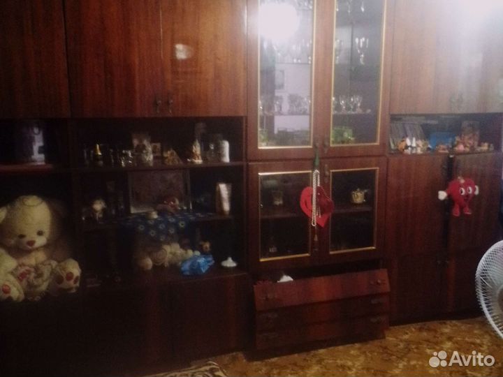Стенка в гостиную со шкафом и антресолью бу СССР