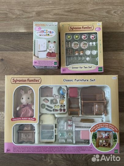 Новые наборы Sylvanian Families