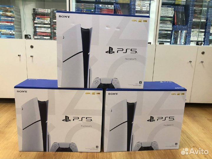 Sony PlayStation 5 Slim с дисководом 1Тб